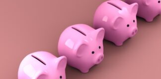 Sparschweine passend zum Weltspartag