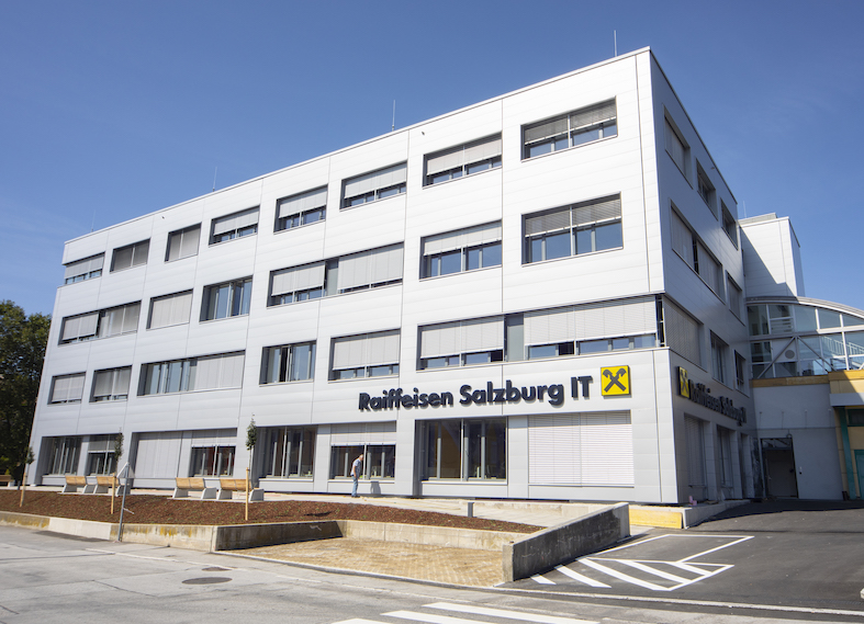 IT-Gebäude von Raiffeisen Salzburg