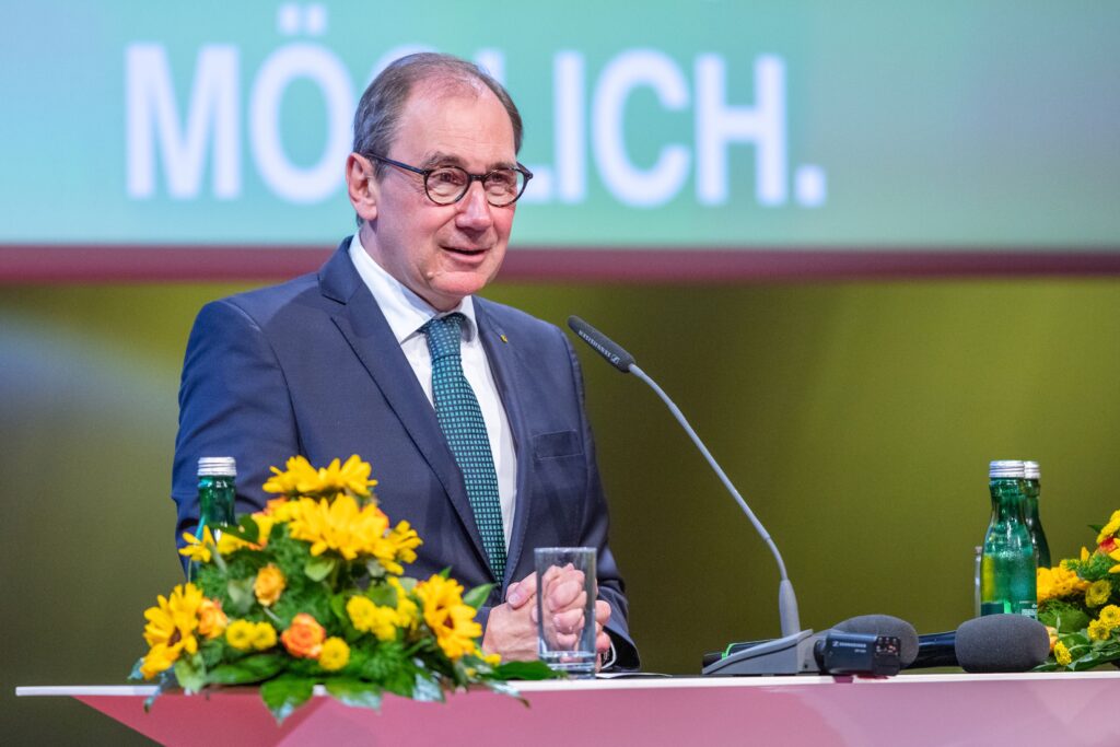 Martin Schaller bei der Hauptversammlung der RLB Steiermark