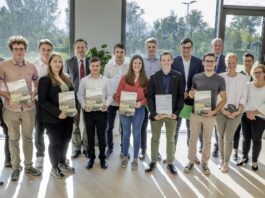 Gruppenfoto der Stipendiaten