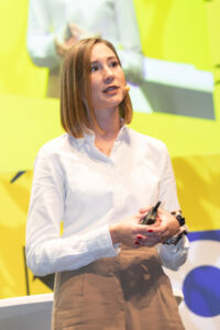 Personalmanagerin Lisa Schmidhammer beim Fit4Future 2022