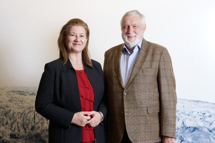 RNI-Geschäftsführerin Andrea Sihn-Weber mit RNI-Vorsitzender Franz Fischler