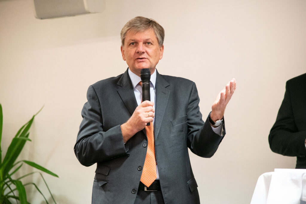 Reinhard Wolf bei der IGA-Tagung 2022