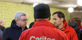 GD Michael Höllerer und Klaus Schwertner, Geschäftsführender Direktor der Caritas der Erzdiözese Wien