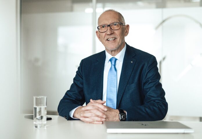 Ein Porträt von Vorstandsvorsitzenden Reinhard Mayr