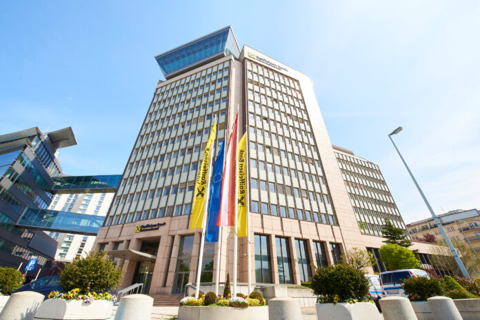 Zentrale der Raiffeisen Bank International (RBI) in Wien