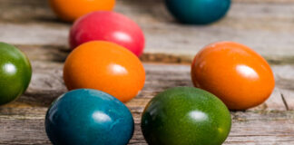 Bunte Ostereier