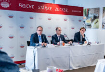 Der Agrana-Vorstand – Norbert Harringer, Markus Mühleisen und Stephan Büttner – präsentierte trotz mannigfaltiger Herausforderungen eine positive Bilanz.