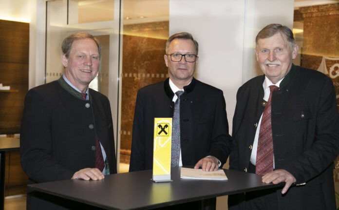 Aufsichtsratsvorsitzender Peter Burgschwaiger, Generaldirektor Heinz Konrad und Obmann Sebastian Schönbuchner sehen den RVS für 2023 gut gerüstet.