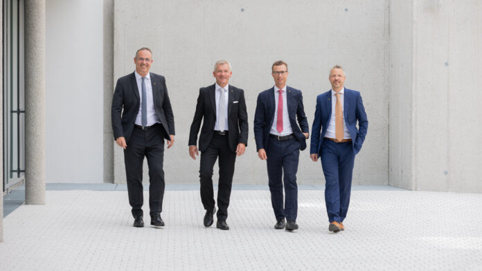 Das neue Vorstandsquartett der RRB Schwaz-Wattens besteht aus Otto Prantl, Gerhard Bathelt (Vorsitzender), Christian Steinlechner und Martin Sporer.