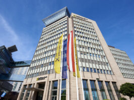 Das RBI Gebäude in Wien