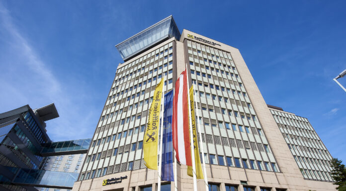Das RBI Gebäude in Wien