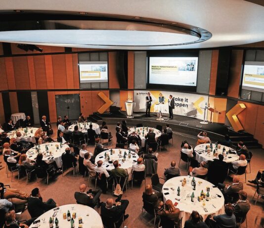 Saalansicht vom Nachhaltigkeitssymposium 2023