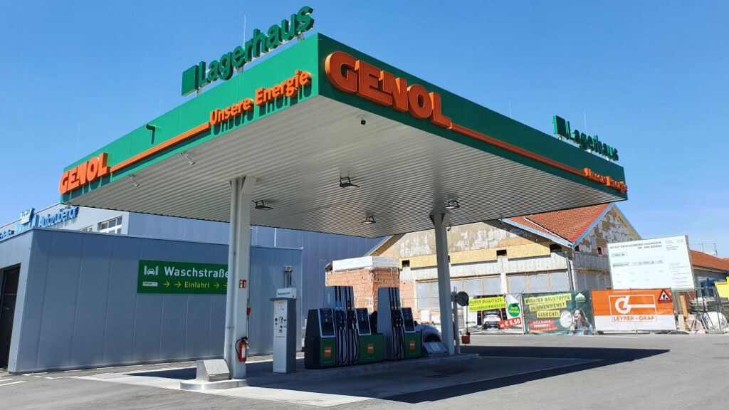 Tankstelle in Stockerau