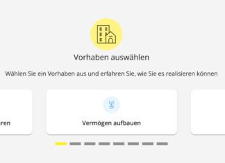 Screenshot vom Finanzcoach in Mein Elba