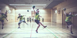 Tyrol Turtles in Action beim Dodgeball