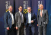 AR-Vorsitzender Herbert Brandmayer, Geschäftsleiter Michael Hag, Franz Schellhorn und Geschäftsleiter Günter Stadlberger