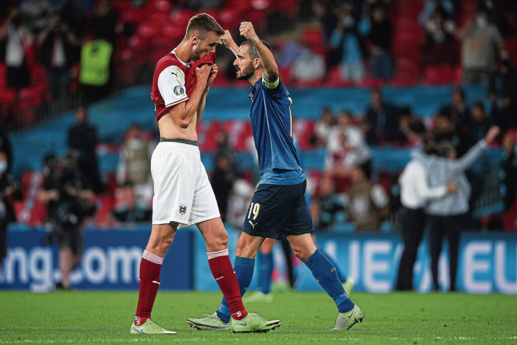 Sasa Kalajdzic konnte mit seinem Tor in der Verlängerung gegen Italien das Achtelfinal-Aus des Nationalteams bei der EURO 2021 nicht verhindern.
