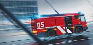 Rosenbauer Feuerwehrauto