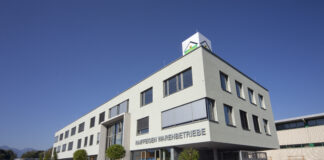 Die Zentrale der neuen "Raiffeisen Lagerhaus Salzburg GmbH" liegt in Salzburg-Bergheim.