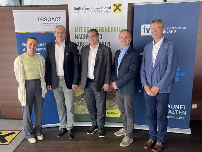 Hannah Jennewein (respACT), Roland Fehringer (c7-consult), Markus Taschek (RLB Burgenland), Michael Dittmann und Christian Strasser (beide PET to PET)