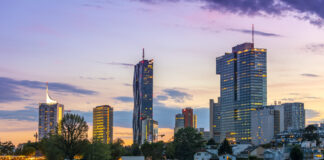 Skyline von Wien als Symbolbild für Standort