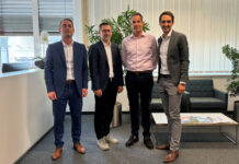 Detlef Buchmann (Geschäftsführender Gesellschafter, MWS Industrieholding), Kurt Schwarzlmüller (Geschäftsführer MWS Niederdruckguss), Markus Kieberger (Geschäftsführer, MWS Niederdruckguss), Manuel Kienbacher (Investment Manager, Invest AG)