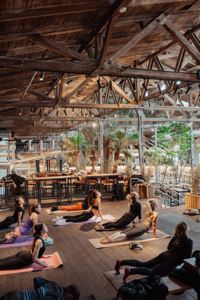 Yoga im Gleisgarten