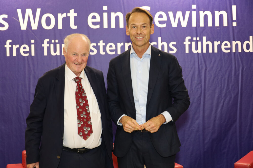 Organisator Georg Wailand und Andreas Brandstetter