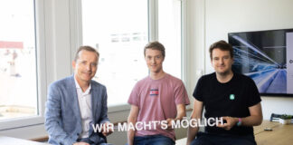 Manfred Wilhelmer, Lukas Stattmann und Maximilian Nimmervoll