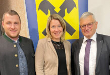 Patrick Rosinger, Renate Fürst und Josef Raffetseder