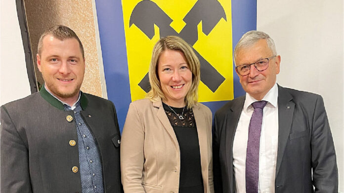 Patrick Rosinger, Renate Fürst und Josef Raffetseder