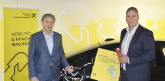 Renato Eggner und Christian Kranz präsentieren RaiCharge.