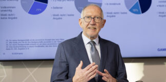 Reinhard Mayr präsentierte die Bedürfnisse der Bankkunden.