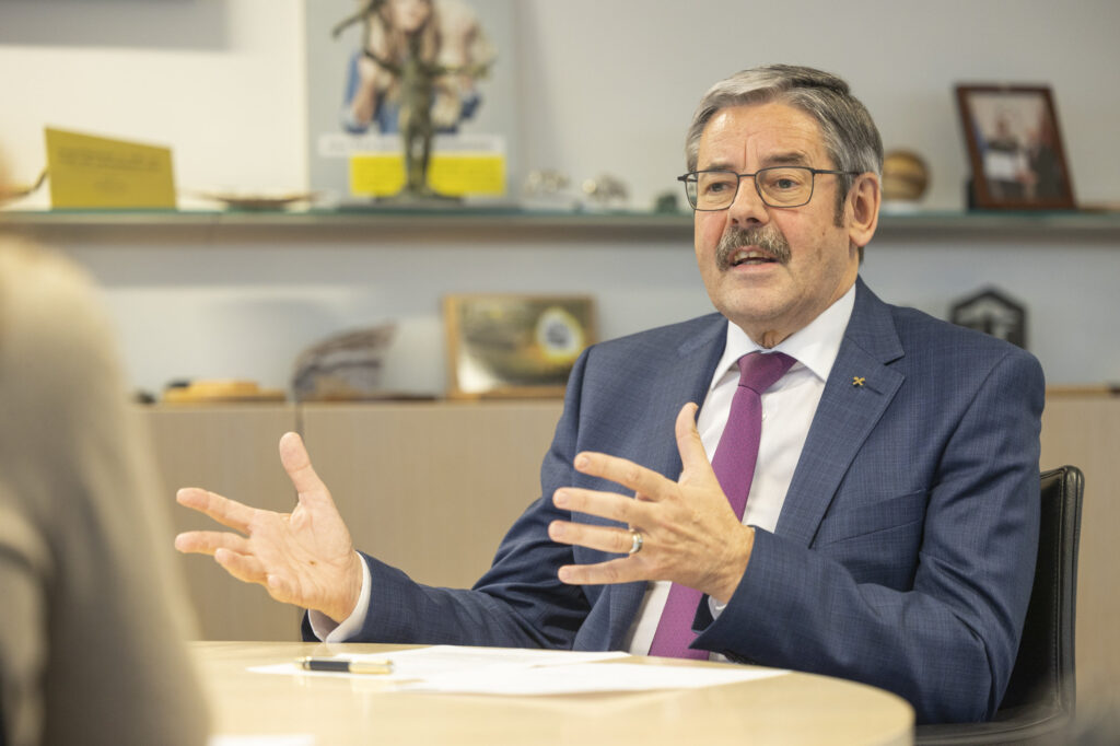 Erwin Hameseder im Interview