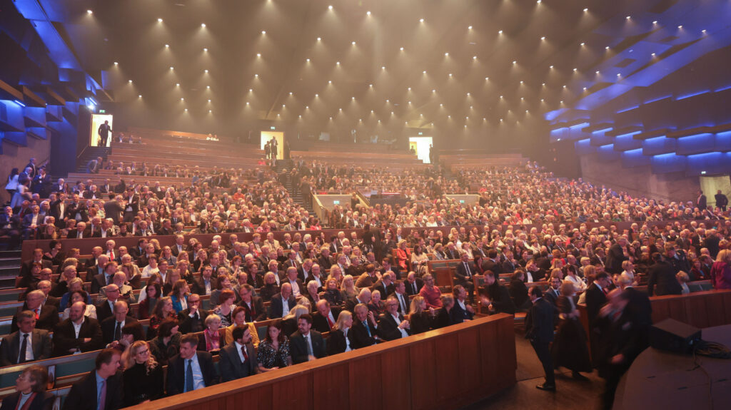 Ein voller Saal beim RVS Neujahrsempfang 2025