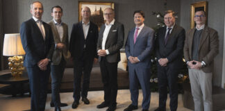 Viel Expertise floss in den Gesellschafter-Buy-out ein: Die beiden Raiffeisen-Continuum-Geschäftsführer Andreas Fleischmann und Boris Pelikan, Rechtsanwalt Friedrich Jergitsch, die beiden Pörner-Geschäftsführer Andreas Pörner und Michael Volkmann, Rechtsanwalt Michael Buresch, sowie Clemens Schott (Investment Manager Raiffeisen Continuum)