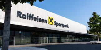 Raiffeisen Sportpark Graz von außen