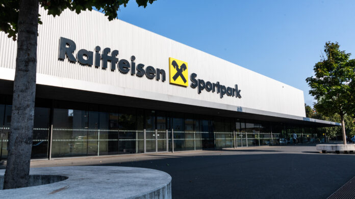 Raiffeisen Sportpark Graz von außen