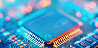Computerchip als Symbolbild für Hightech-Branche