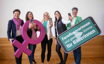 Maria Pein, Marion Moser-Reinisch, Andrea Kessler-Dietl, Melanie Haas und Viktoria Brandner