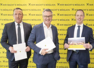 Erwarten heuer eine höhere Dynamik am Immobilienmarkt: Andreas Glettler, Rainer Stelzer und Matthias Reith