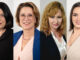 Collage mit vier Porträts: Susanne Bauer, RSC CEO, Elke Berger, RSC COO, Lydia Tomasch, Teamleiterin Digital Banking, Contact Center, Romana Matosevic, Teamleiterin Compliance Monitoring, Transaction Services & Monitoring