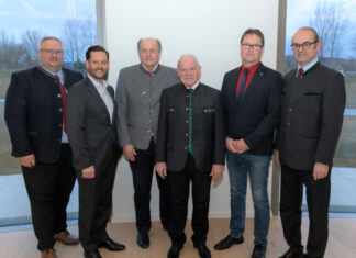 Michael Göschelbauer, Christoph Metzker, Ludwig Hubauer, Josef Haas, Josef Neumayr und Johannes Schuster © RWA