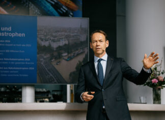 Andreas Brandstetter bei der Uniqa-Bilanzpräsentation 2025