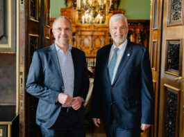 Vivatis-Chef Gerald Hackl und Gourmet-Geschäftsführer Herbert Fuchs