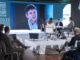 Brachten unterschiedliche Aspekte ein (auf der Bühne): Moderatorin Jeannine Hierländer, Patricia Neumann, Gunter Deuber und Bruno Günter Hofbauer