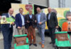 Dietmar Slowakiewicz und Bernhard Meisl (beide GF Café+Co Deutschland), Thomas Karl (GF Firmengruppe Karl), Fritz Kaltenegger (CEO Café+Co Int.) und Wolfgang Wagner (GL Café+Co Int.)