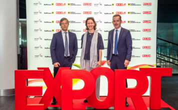 Otmar Petschnig, Hemma Kircher-Schneider und Manfred Wilhelmer strichen die Bedeutung des Exports für die Kärntner Wirtschaft hervor.