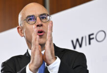 Gabriel Felbermayr zeigt die akuten wirtschaftspolitischen Aufgaben auf.